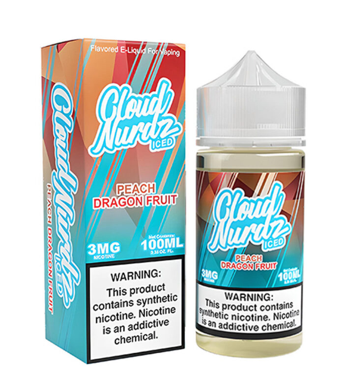 Peach Dragon Fruit ICE - Cloud Nurdz - 100ml
