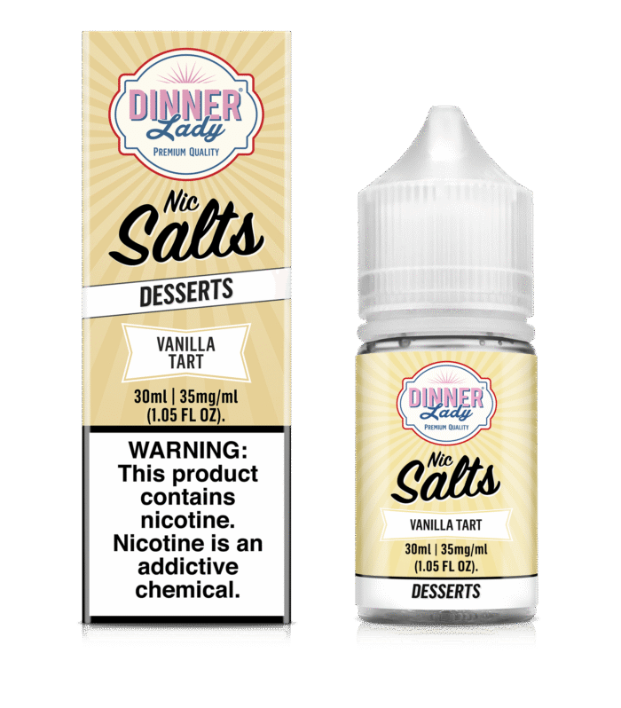 Vanilla Tart SALT - Dinner Lady Dessert - 30ml