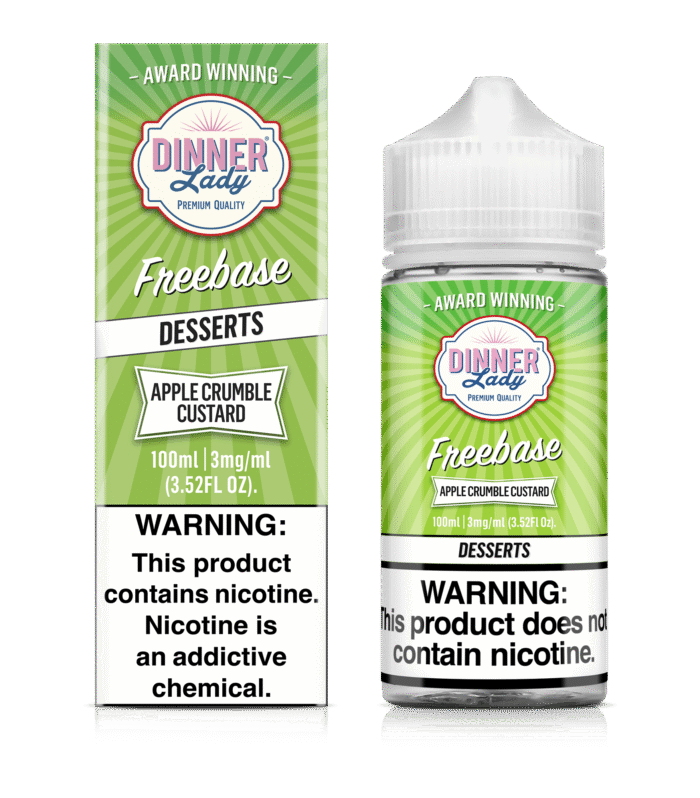 Apple Crumble - Dinner Lady Desserts - 100ml