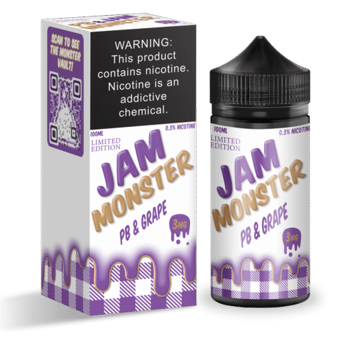 PB & Jam Grape - Jam Monster - 100ml