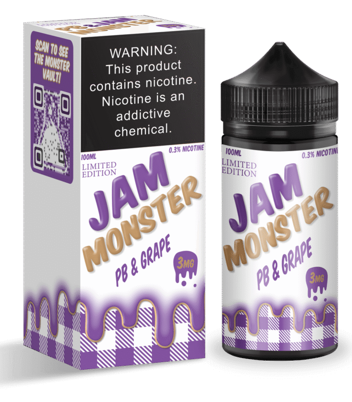PB & Jam Grape - Jam Monster - 100ml