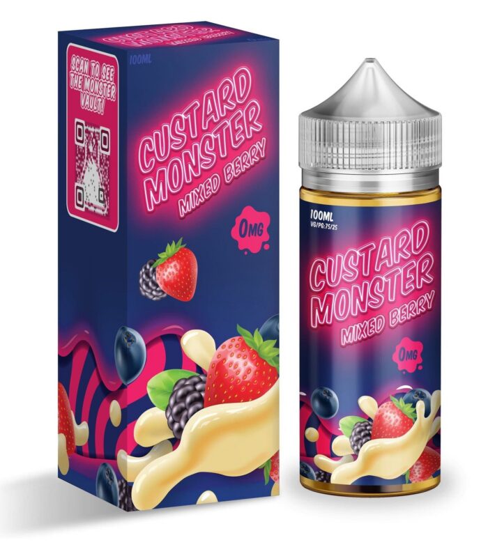 Mixed Berry - Custard Monster - 100ml