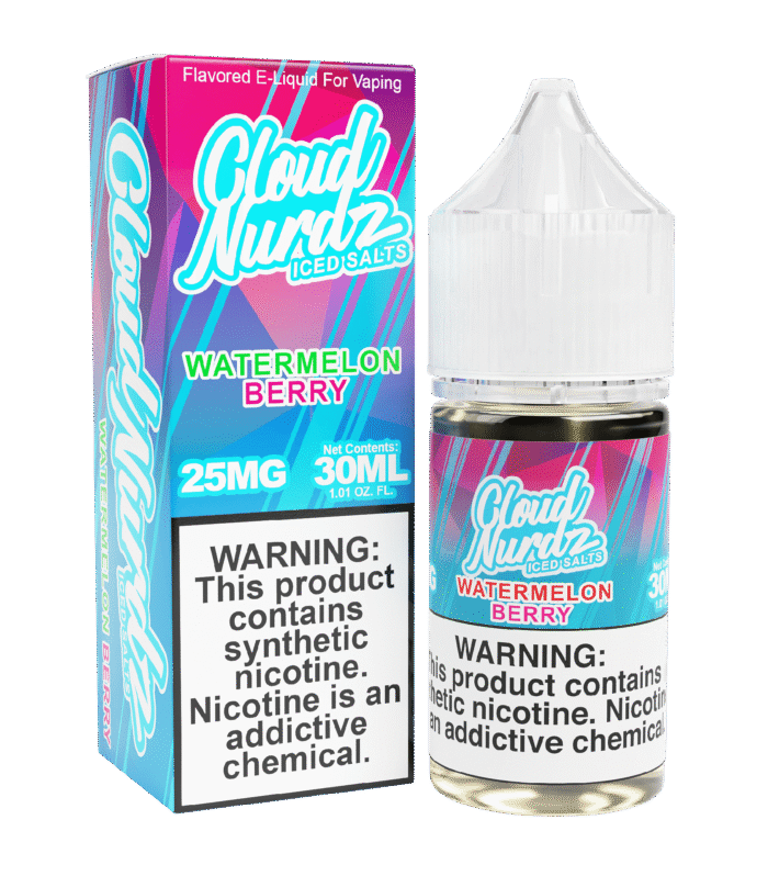Watermelon Berry ICE SALT - Cloud Nurdz - 30ml