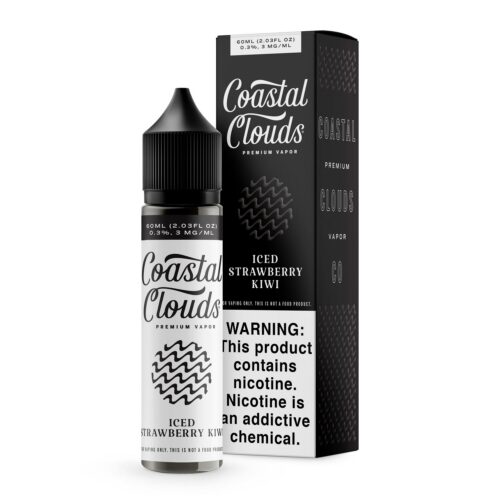 ICED Strawberry Kiwi - Coastal Clouds - 60ml
