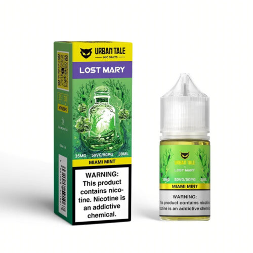 Miami Mint SALT - Lost Mary x Urban Tales - 30ml