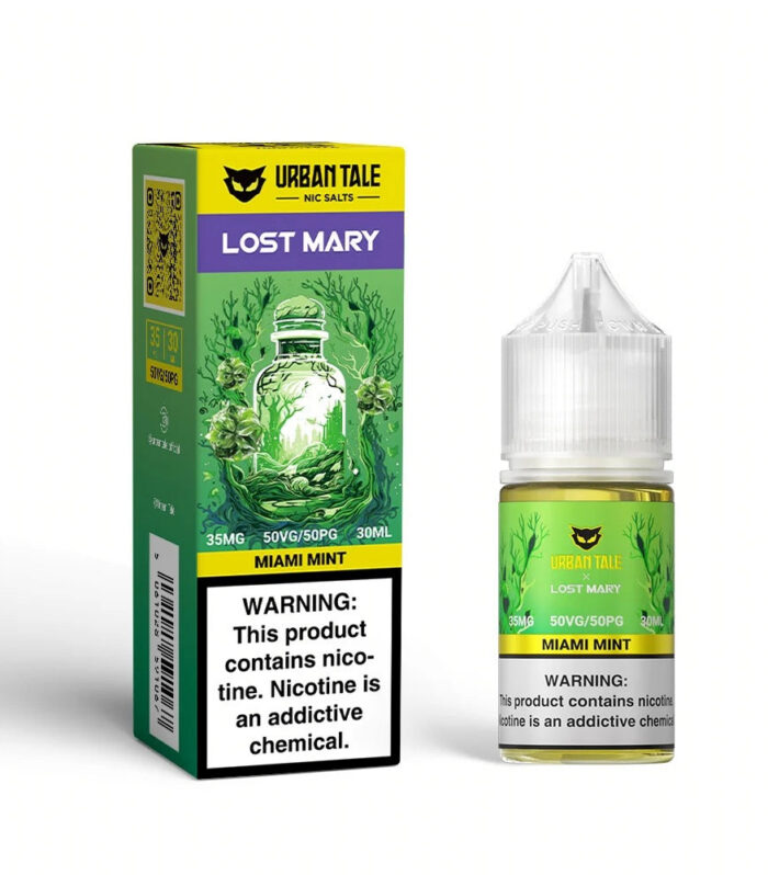 Miami Mint SALT - Lost Mary x Urban Tales - 30ml