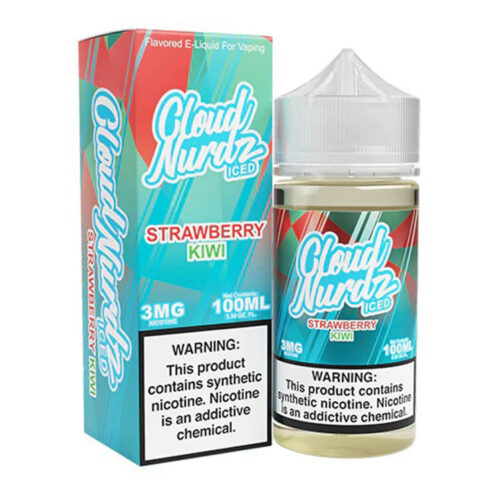 Strawberry Kiwi ICE - Cloud Nurdz - 100ml