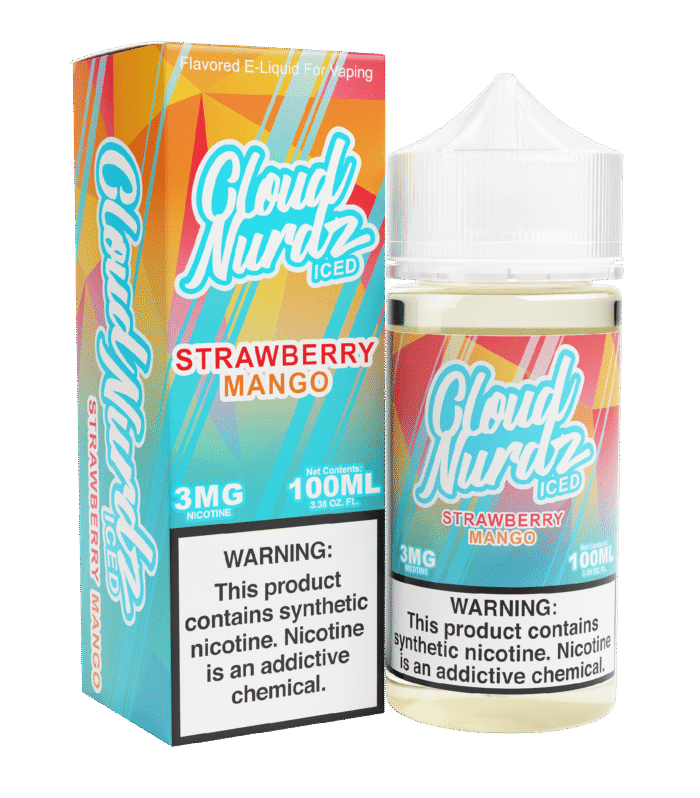 Strawberry Mango ICE - Cloud Nurdz - 100ml